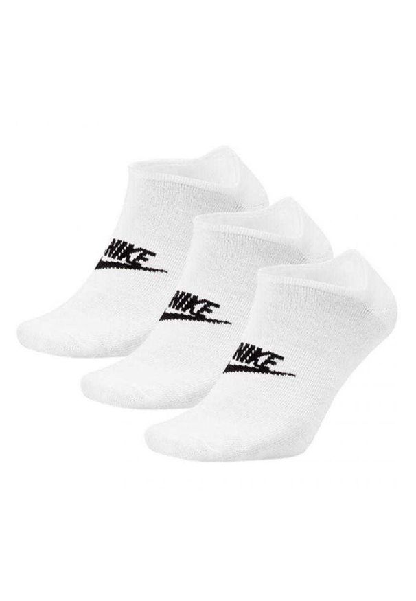 Nike - Skarpetki Unisex Dla Dorosłych Everyday Essential 3pak. Kolor: czarny, wielokolorowy, biały. Sport: turystyka piesza