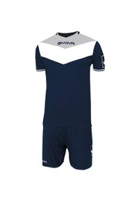 Komplet piłkarski Givova Kit Campo. Kolor: niebieski. Sport: piłka nożna #1
