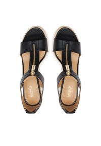 MICHAEL Michael Kors Espadryle Barkley Leather 40R4BRMS1L Czarny. Kolor: czarny. Materiał: skóra #4