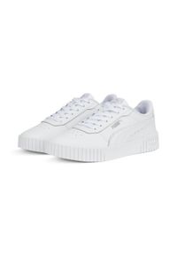 Buty trampki sportowe Puma CARINA 2.0. Kolor: biały. Materiał: materiał, syntetyk, guma. Sezon: lato. Sport: turystyka piesza #1