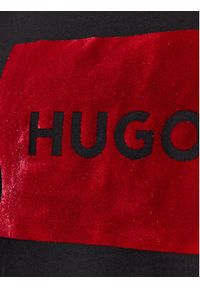Hugo T-Shirt Dulive_V 50501004 Czarny Regular Fit. Kolor: czarny. Materiał: bawełna