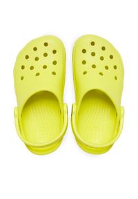 Crocs Klapki Classic Kids Clog T 206990 Żółty. Kolor: żółty