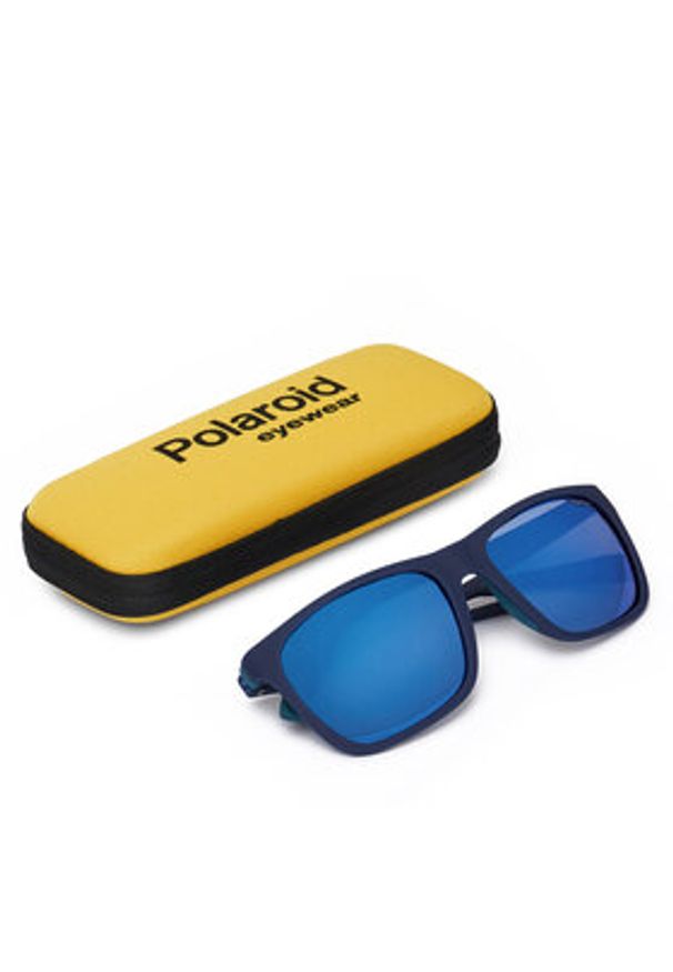 POLAROID - Polaroid Okulary przeciwsłoneczne PLD 2141/S Niebieski. Kolor: niebieski