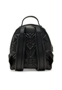 Love Moschino - LOVE MOSCHINO Plecak JC4148PP1MLA000B Czarny. Kolor: czarny. Materiał: skóra
