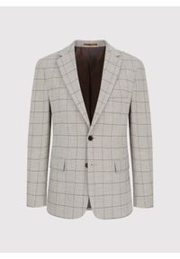 Pako Lorente - PAKO LORENTE – Casualowa marynarka męska w kratę. Okazja: na co dzień. Materiał: jeans. Wzór: kratka. Styl: casual #3