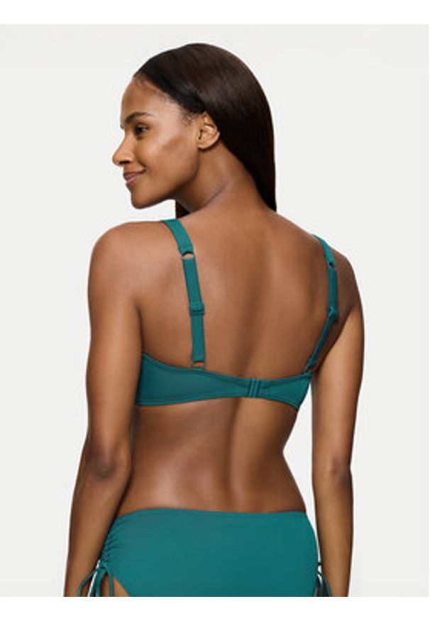 Triumph Góra od bikini Summer Mix&Match 10214534 Zielony. Kolor: zielony. Materiał: syntetyk