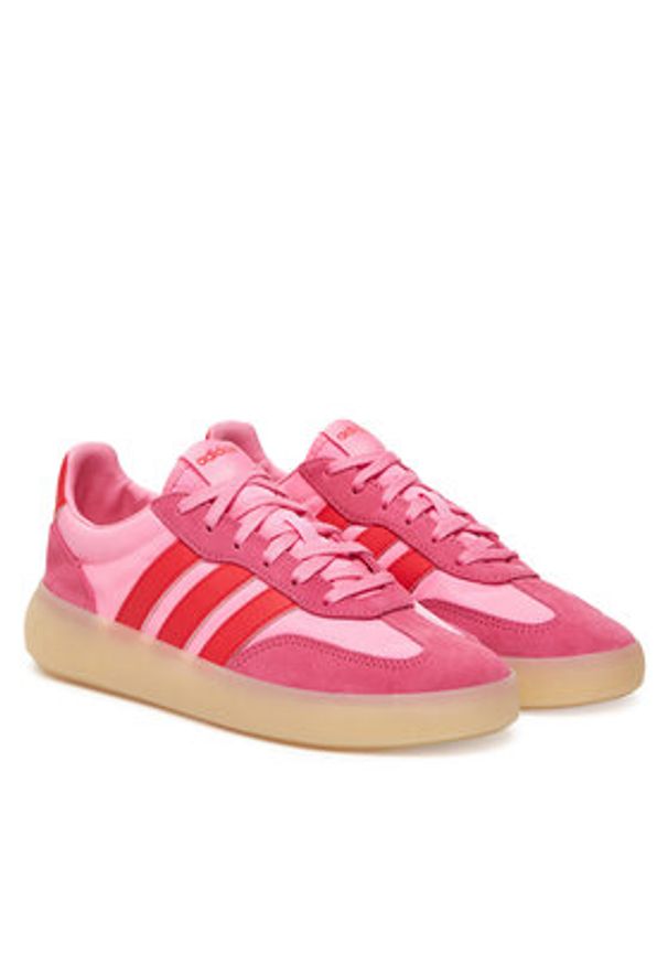 Adidas - adidas Sneakersy Barreda Decode JR1217 Różowy. Kolor: różowy. Materiał: skóra, zamsz