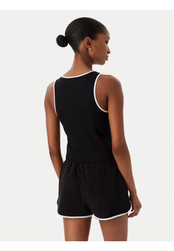 Karl Lagerfeld Jeans Top B2W17087 Czarny Slim Fit. Kolor: czarny. Materiał: syntetyk