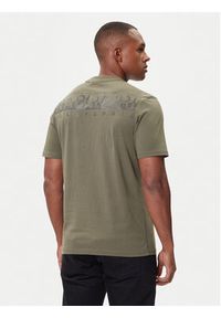 Napapijri T-Shirt S-Fanes NP0A88SE Zielony Regular Fit. Kolor: zielony. Materiał: bawełna