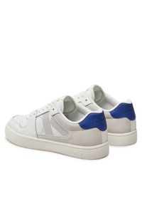 Calvin Klein Jeans Sneakersy Classic Cupsole Low Laceup Nbs YM0YM01002 Biały. Kolor: biały. Materiał: skóra #4