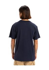 Quiksilver - Koszulka z krótkim rękawem dla Mężczyzn RETRO FADE Czarny. Kolor: niebieski. Materiał: materiał, bawełna. Długość rękawa: krótki rękaw. Długość: krótkie