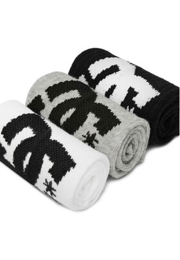 DC Shoes Skarpety długie AS_DC_02W_SS25 (3-PACK) Biały. Kolor: biały. Materiał: bawełna