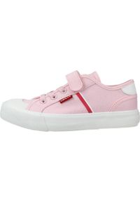 Levi's® - Buty LEVI'S VORI0106T Rose. Kolor: różowy. Materiał: tkanina. Sport: turystyka piesza