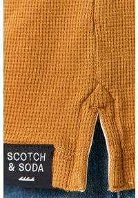 Scotch & Soda - Sweter. Okazja: na co dzień. Kolor: żółty. Materiał: materiał. Styl: casual #5