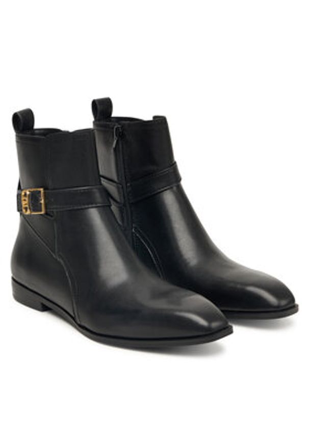 Liu Jo Botki Liz 01 SF5123 P0102 Czarny. Kolor: czarny. Materiał: skóra