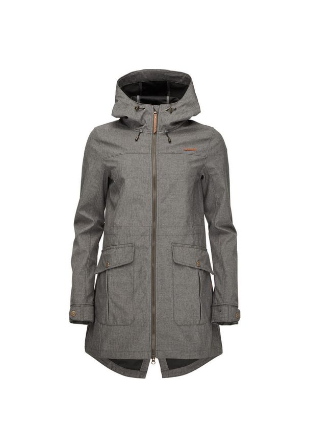 LOLË - Płaszcz Softshell Damski LOAP Lavila XS. Kolor: szary. Materiał: softshell