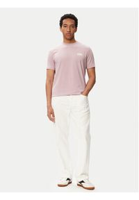 Karl Lagerfeld - KARL LAGERFELD T-Shirt 755781 563235 Różowy Regular Fit. Typ kołnierza: dekolt w karo. Kolor: różowy. Materiał: bawełna #2
