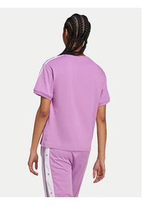 Adidas - adidas T-Shirt 3-Stripes IY2103 Różowy Regular Fit. Kolor: różowy. Materiał: bawełna #6