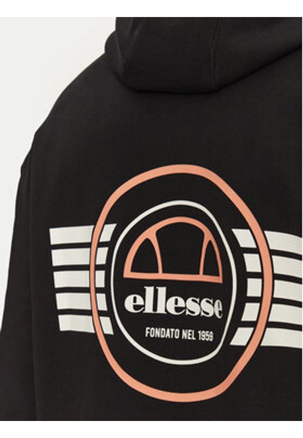 Ellesse Bluza Levante SHZ21890 Czarny Relaxed Fit. Kolor: czarny. Materiał: bawełna