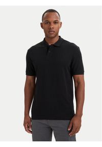 BOSS Polo Phoenix 50560227 Czarny Regular Fit. Typ kołnierza: polo. Kolor: czarny. Materiał: bawełna #1