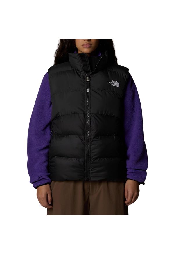 The North Face - Kurtka Saikuru Rozmiar XS Czarny - NF0A89JFKT0. Kolor: czarny. Materiał: tkanina, syntetyk. Wzór: geometria