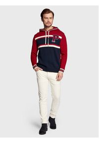 Pepe Jeans Sweter Milan PM702268 Czerwony Regular Fit. Kolor: czerwony. Materiał: bawełna