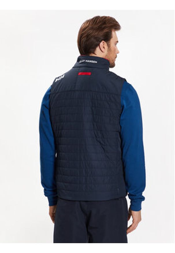Helly Hansen Kamizelka Crew 30377 Granatowy Regular Fit. Kolor: niebieski. Materiał: syntetyk