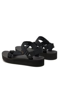 Teva Sandały Midform Universal 1090969 Czarny. Kolor: czarny. Materiał: materiał #3