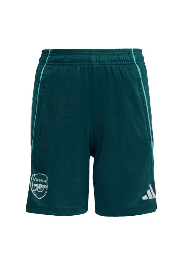 Adidas - Szorty treningowe dla dzieci Tiro 25 Competition Arsenal. Kolor: niebieski. Styl: sportowy