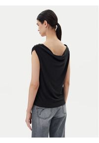 JDY Bluzka Ester 15351679 Czarny Regular Fit. Kolor: czarny. Materiał: syntetyk