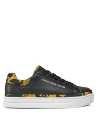 Versace Jeans Couture Sneakersy 75VA3SK5 Czarny. Kolor: czarny #1