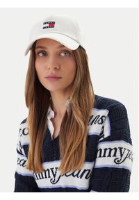 Tommy Jeans Czapka z daszkiem Tjw Heritage Core 5 Panel Cap AW0AW16991 Biały. Kolor: biały. Materiał: bawełna #4
