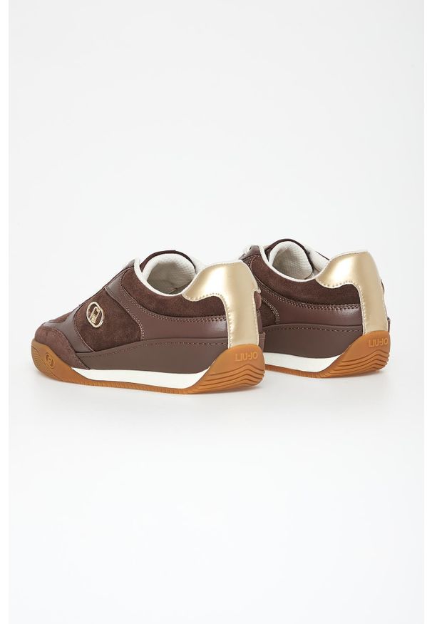 Liu Jo - Sneakersy damskie zamszowe LIU JO. Materiał: zamsz