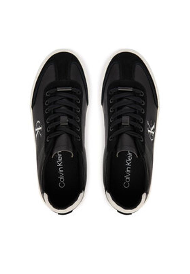Calvin Klein Sneakersy Basket Cups Lup Wt Lth Su HW0HW02984 Czarny. Kolor: czarny. Materiał: skóra