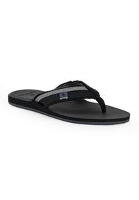 Japonki plażowe męskie Rip Curl Reactor Open Toe 90. Okazja: na plażę. Nosek buta: otwarty. Kolor: czarny