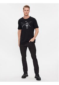 BOSS - Boss T-Shirt 50506358 Czarny Regular Fit. Kolor: czarny. Materiał: bawełna #3