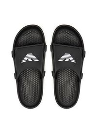 Emporio Armani Klapki XVPS15 XD444 N349 Czarny. Kolor: czarny #6