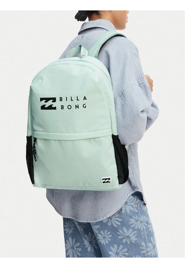 Billabong Plecak WBEOHP-BLB-M-002-10 Zielony jasny. Kolor: zielony. Materiał: materiał