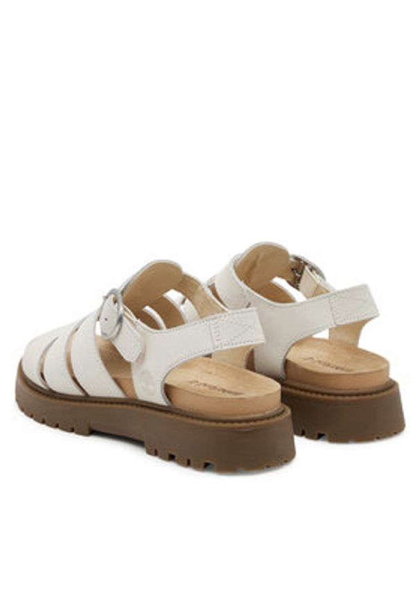 Timberland Sandały TB0A2Q1PEX41 Biały. Kolor: biały. Materiał: skóra