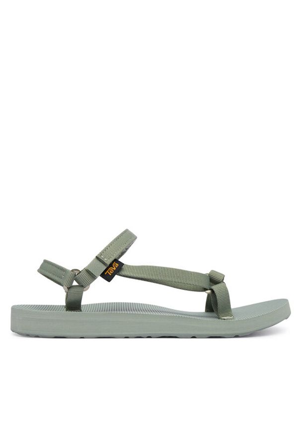 Teva Sandały Original Universal Slim 1150110 Zielony. Kolor: zielony. Materiał: materiał