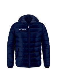Kurtka sportowa Givova Olanda niebieska 4XL. Kolor: niebieski. Sezon: zima. Sport: piłka nożna