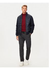 Hechter Paris Kurtka przejściowa 70014 142921 Granatowy Regular Fit. Kolor: niebieski. Materiał: syntetyk