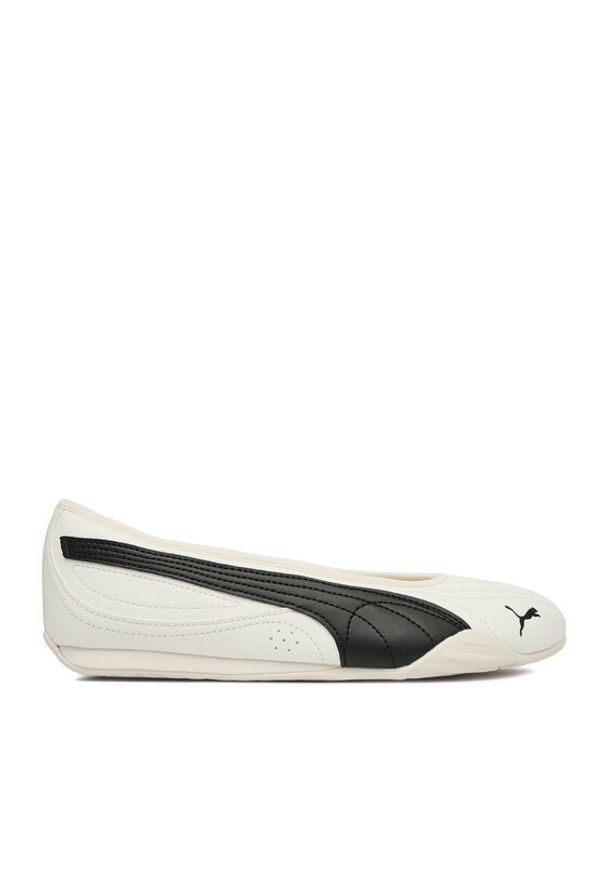 Puma Baleriny C- CATCH SOLEIL BALLERINA 40464201 Écru. Materiał: skóra