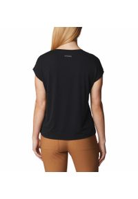 columbia - Koszulka Damska Columbia Boundless Trek Short Sleeve T-Shirt. Kolor: czarny. Sport: turystyka piesza