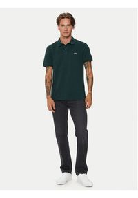 Lacoste Polo PH4012 Zielony Regular Fit. Typ kołnierza: polo. Kolor: zielony. Materiał: bawełna