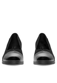 Go Soft Baleriny EST-TOMI-01 Czarny. Kolor: czarny. Materiał: skóra #5