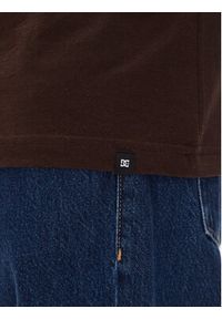 DC Shoes T-Shirt ADYZT05377 Brązowy Heritage Fit. Kolor: brązowy. Materiał: bawełna #5