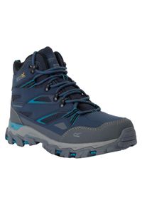 Regatta - Damskie Buty Do Chodzenia Holcombe III. Okazja: na spacer. Kolor: niebieski. Styl: sportowy #1