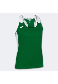 Tank top do biegania damski Joma Record II. Kolor: zielony, wielokolorowy, biały