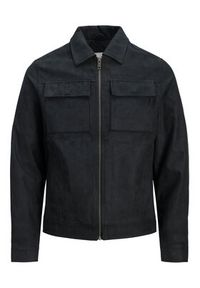 Jack & Jones Kurtka z imitacji skóry 12213082 Czarny Regular Fit. Kolor: czarny. Materiał: syntetyk #5